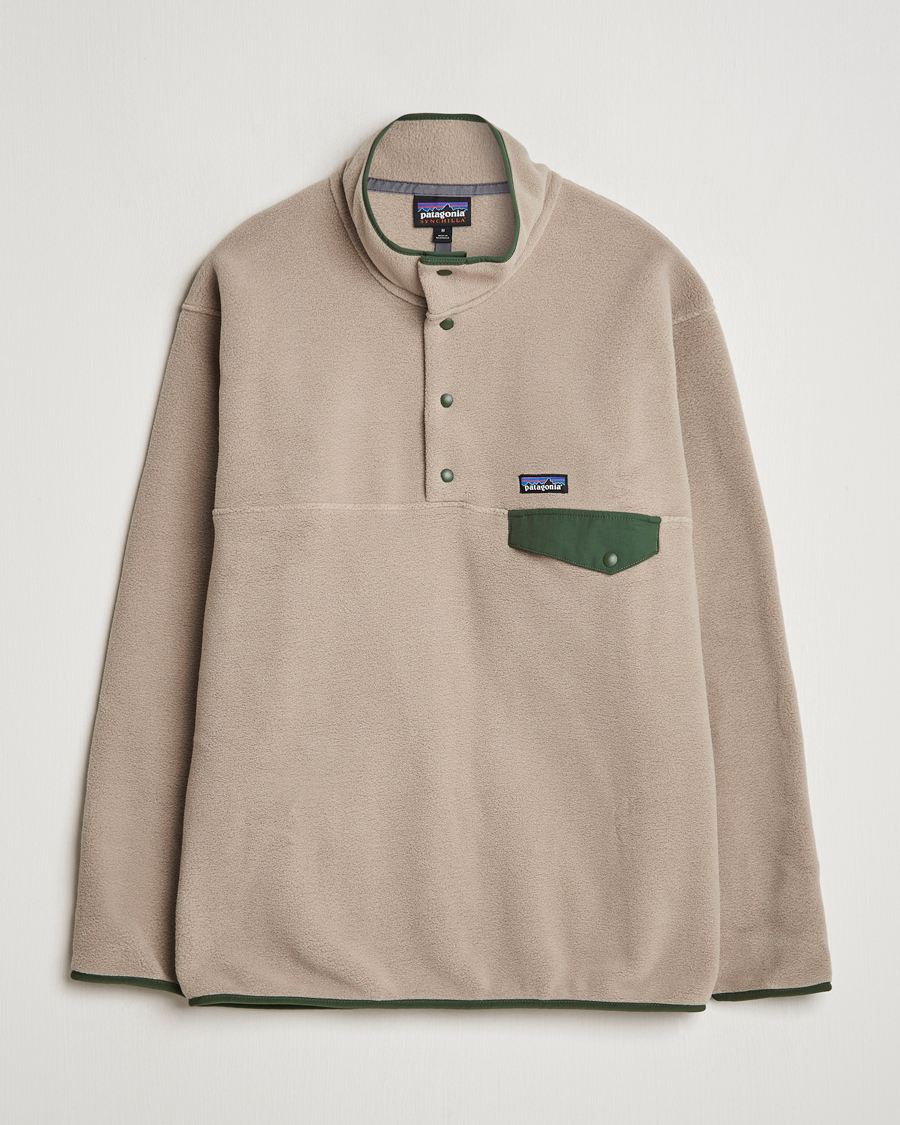 Herre | Gensere | Patagonia | Synch Snap T Half Zip Fleece Seabird Grey