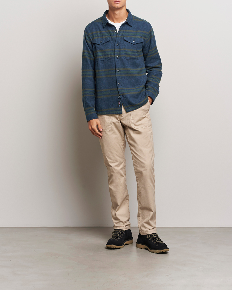 Herre | Skjorter | Patagonia | Fjord Flannel Shirt Smolder Blue