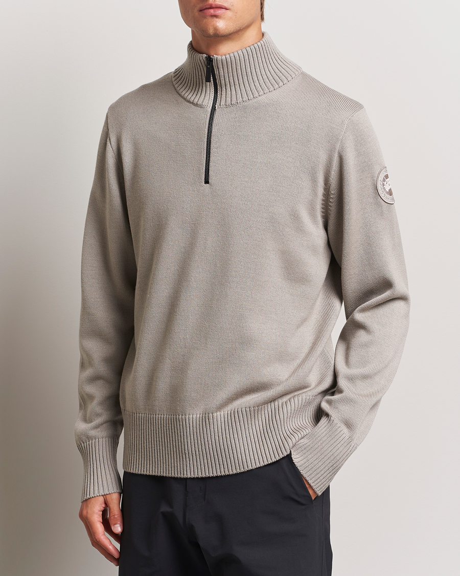 Herre | Gensere | Canada Goose | Rosseau Half Zip Limestone