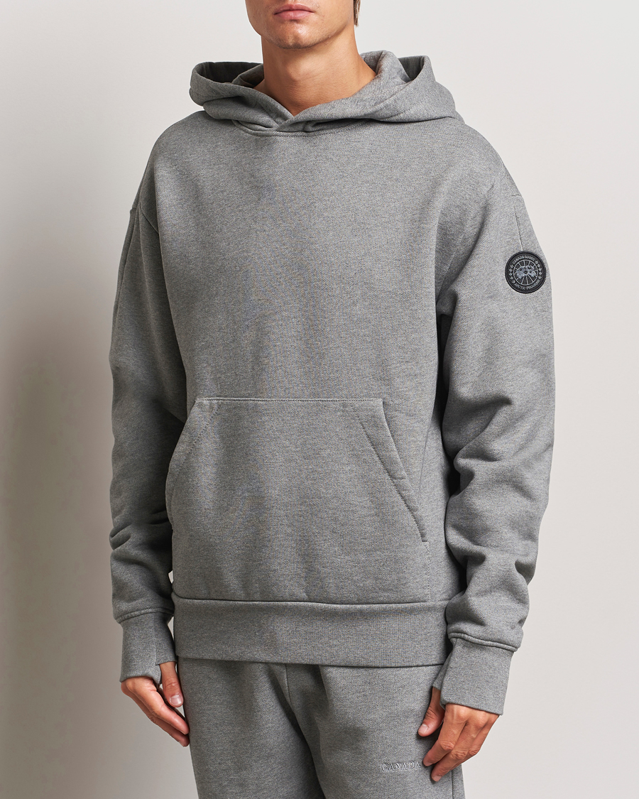 Herre | Gensere | Canada Goose Black Label | Tobermory Heavyweight Hoody Stone Heather