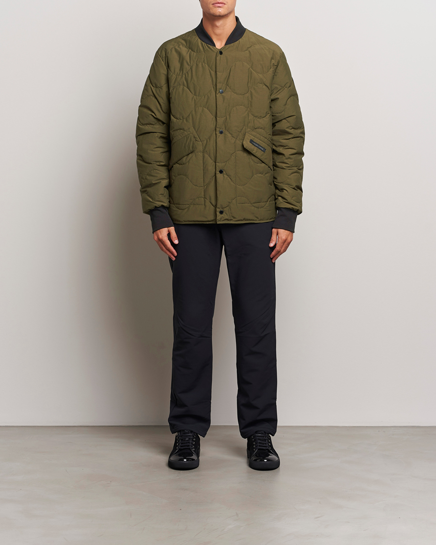 Herre | Jakker | Canada Goose Black Label | Boswell Reversible Jacket Military Green