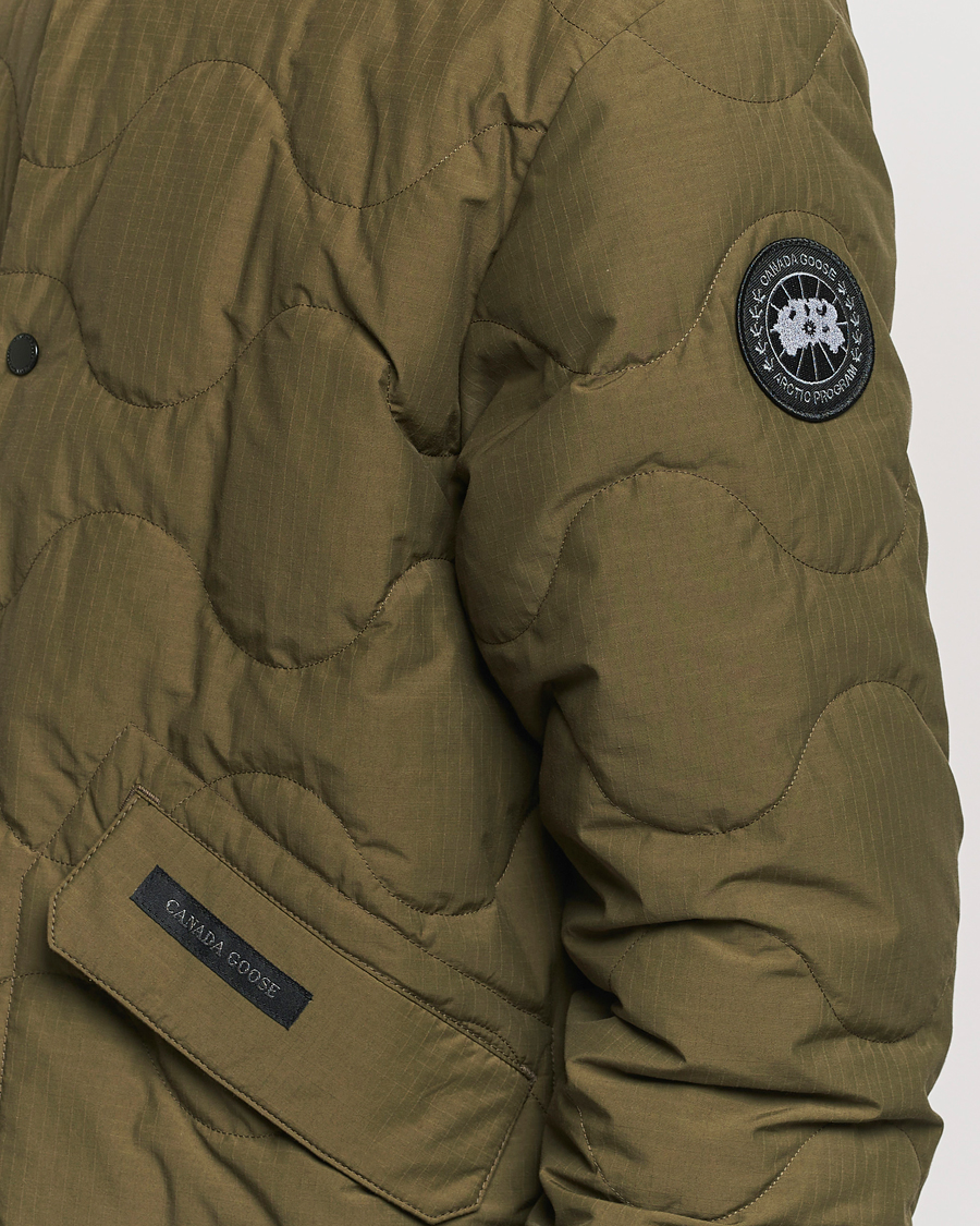Herre | Jakker | Canada Goose Black Label | Boswell Reversible Jacket Military Green
