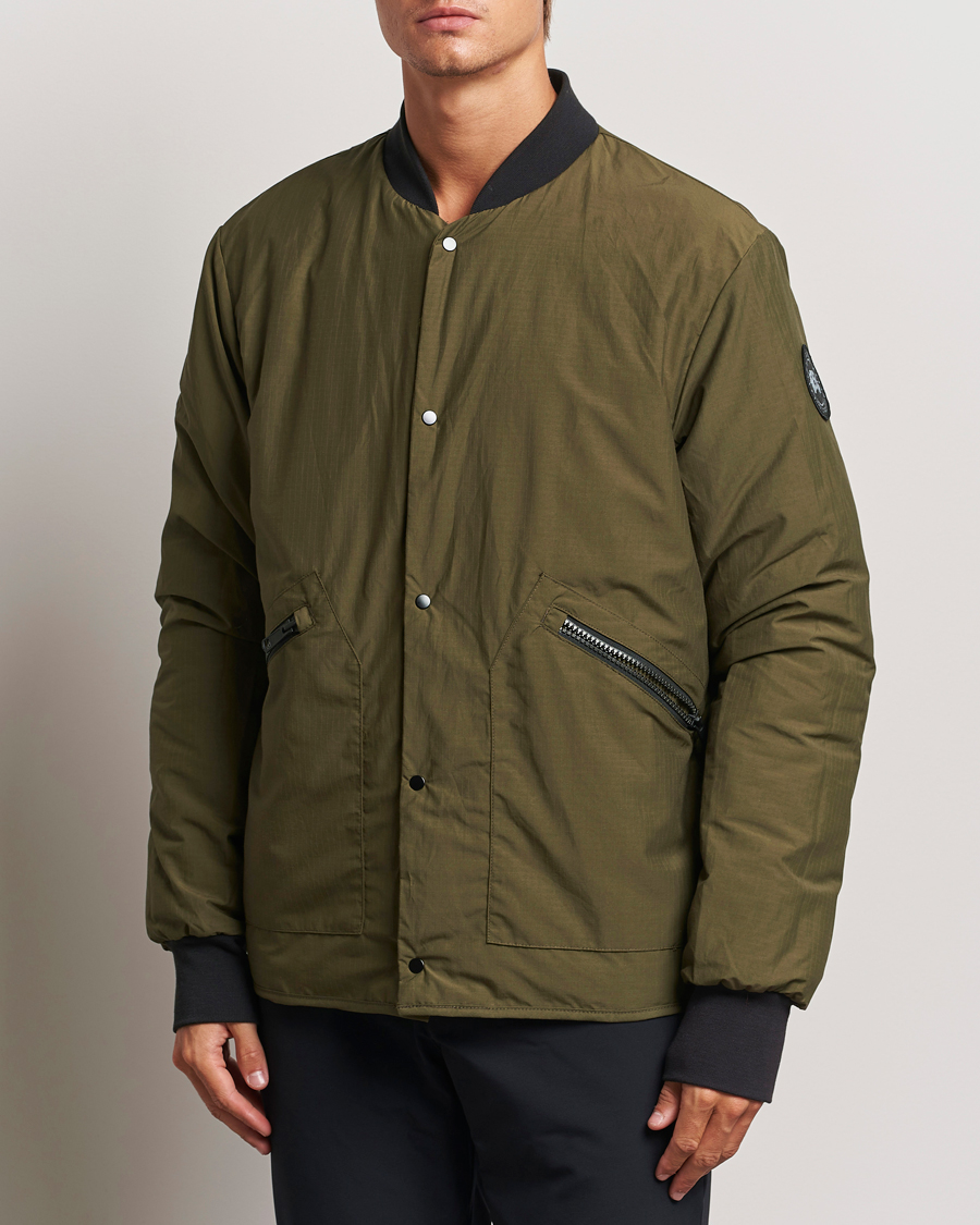 Herre | Jakker | Canada Goose Black Label | Boswell Reversible Jacket Military Green
