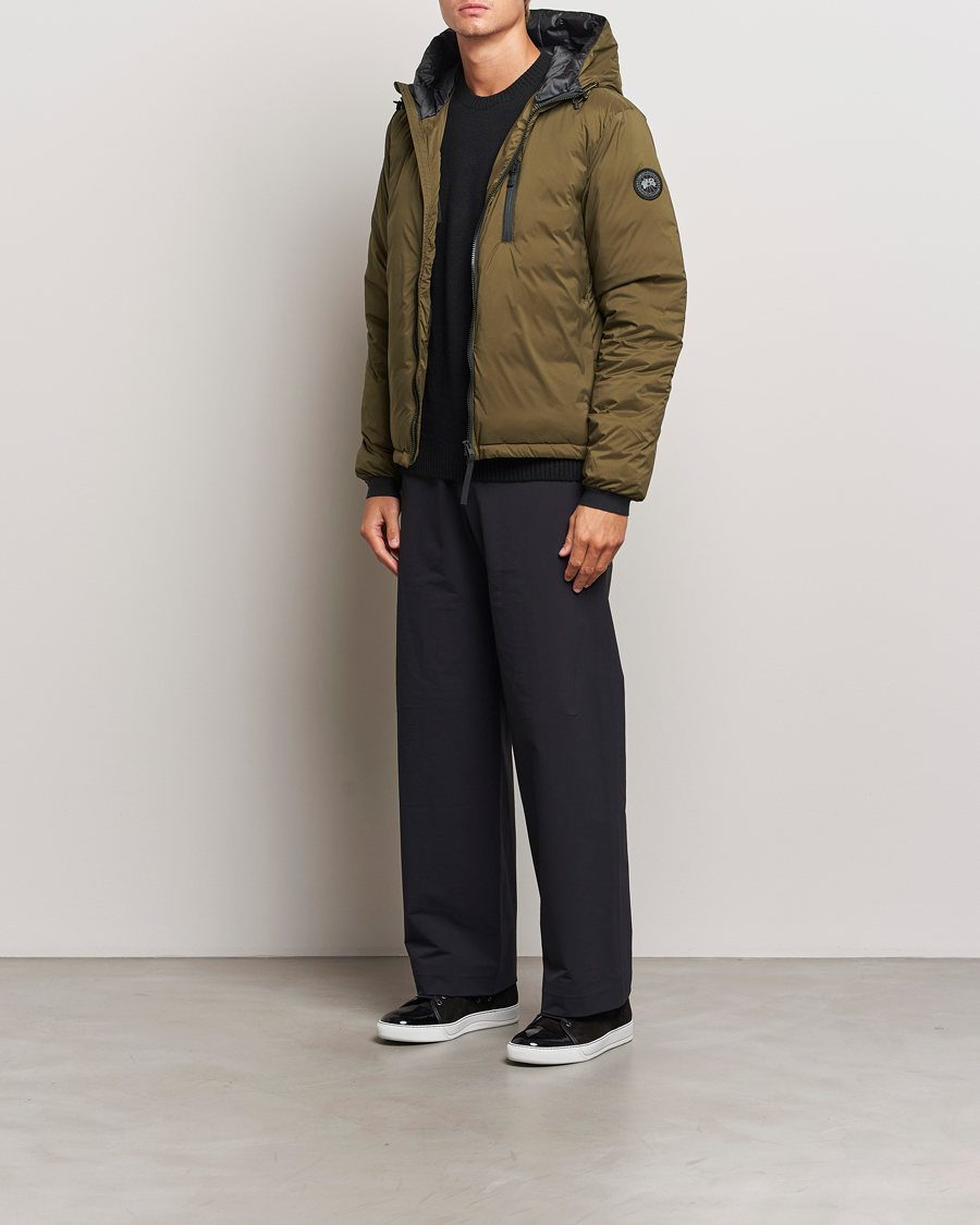 Herre | Jakker | Canada Goose Black Label | Lodge Hoody Military Green