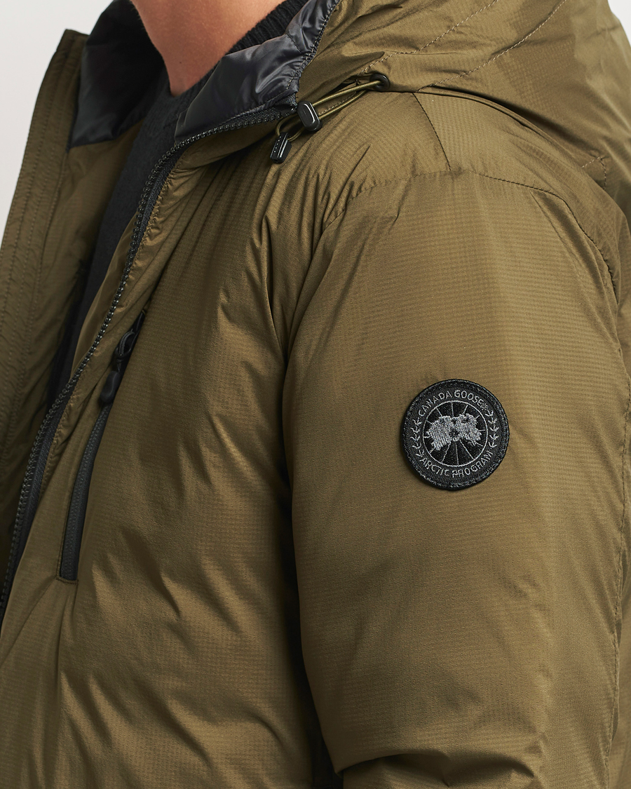 Herre | Jakker | Canada Goose Black Label | Lodge Hoody Military Green