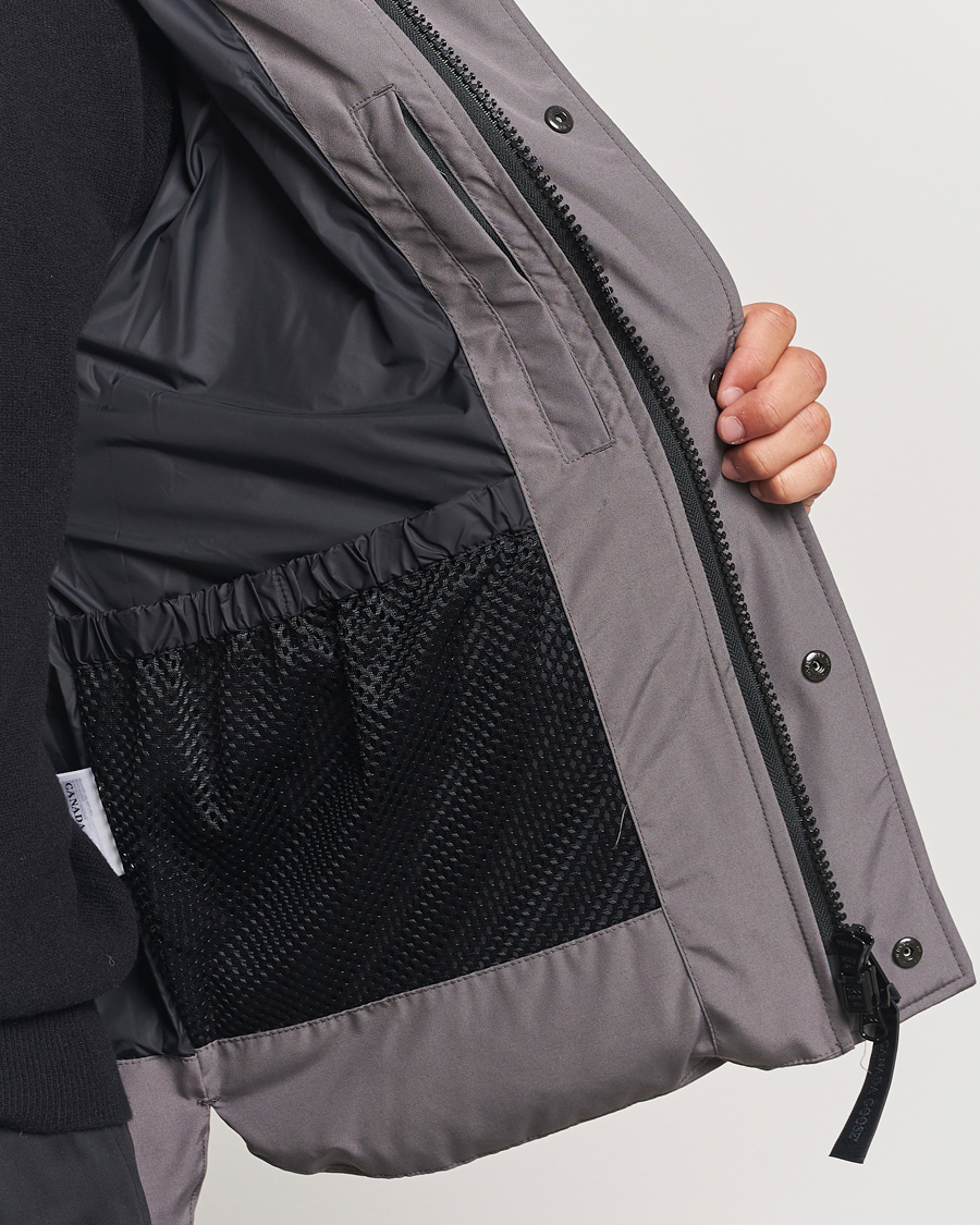 Herre | Jakker | Canada Goose Black Label | Macmillan Parka Coastal Grey