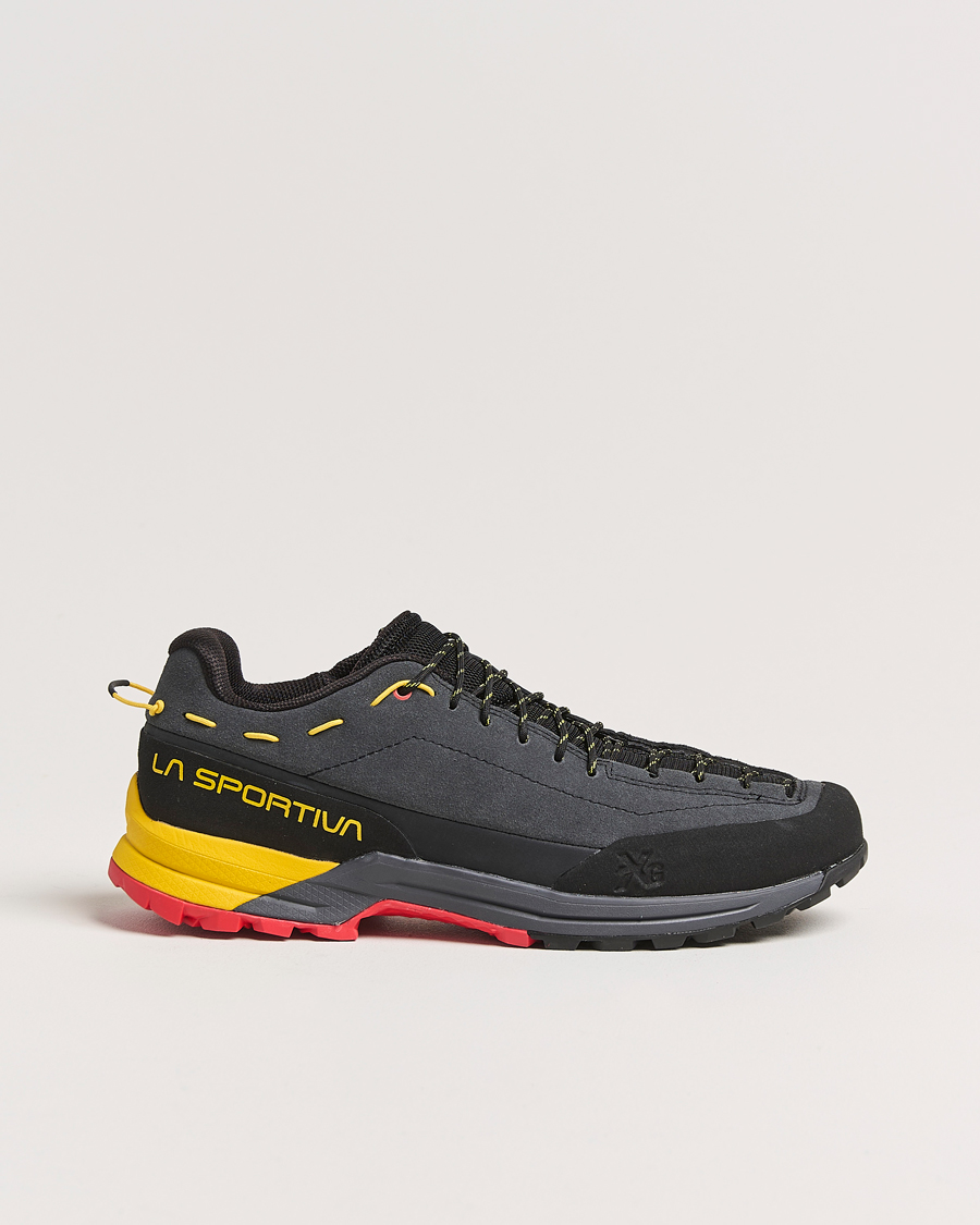 Herre | Trail Sneakers | La Sportiva | TX Guide Leather Carbon/Yellow