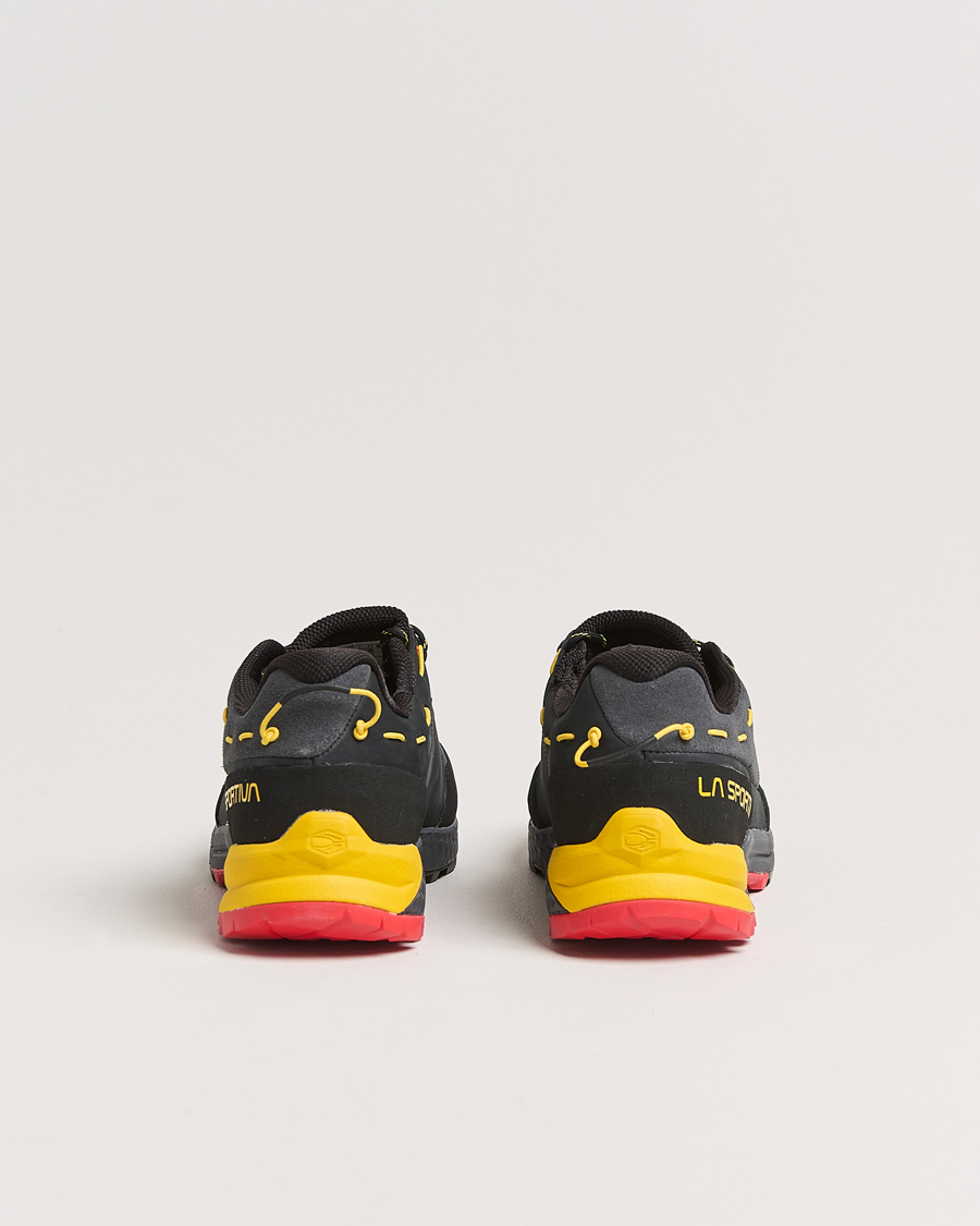 Herre | Trail Sneakers | La Sportiva | TX Guide Leather Carbon/Yellow