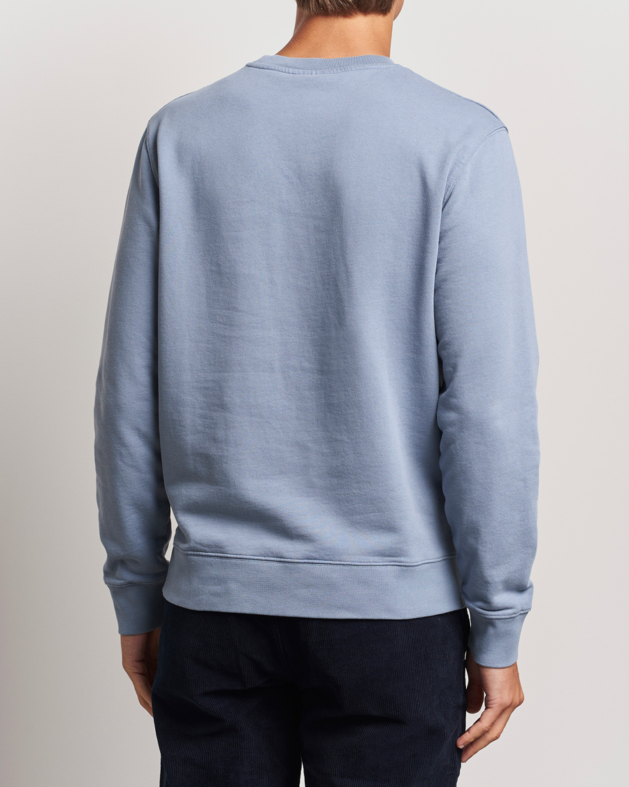 Herre | Gensere | Maison Kitsuné | Fox Head Sweatshirt Moonlight Blue