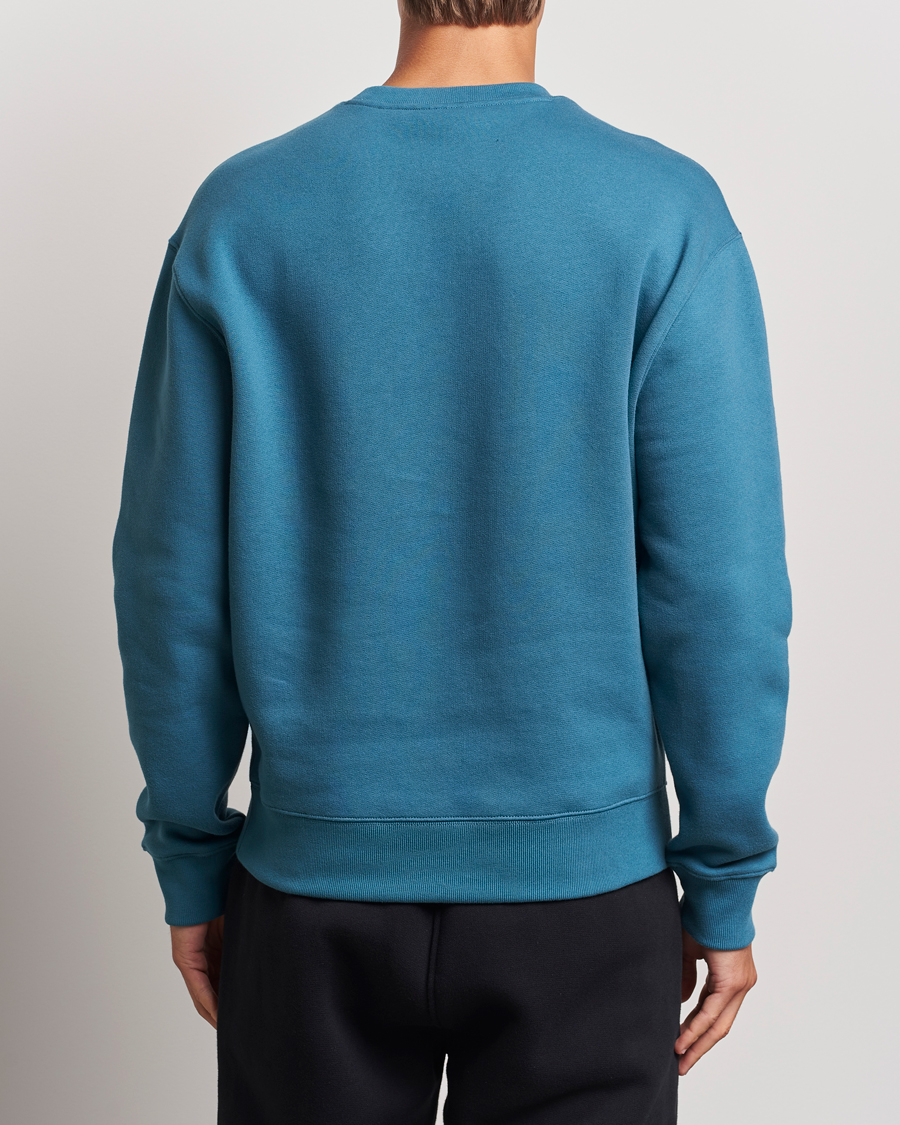 Herre | Gensere | Maison Kitsuné | Ramblin Fox Sweatshirt Lake Blue