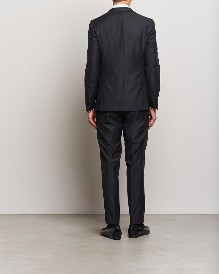 Herre | Dresser | Boglioli | Milano Single Breasted Tuxedo Black