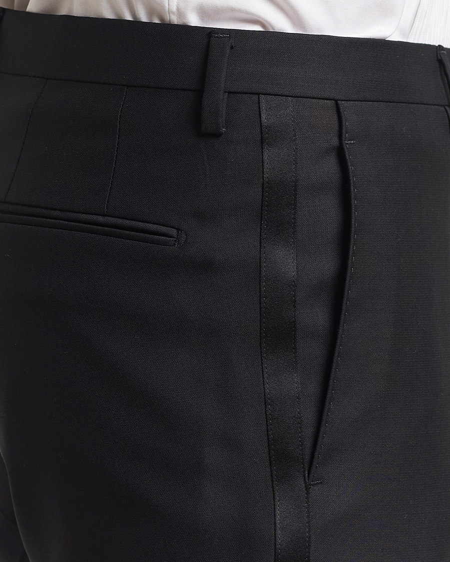 Herre | Dresser | Boglioli | Milano Single Breasted Tuxedo Black