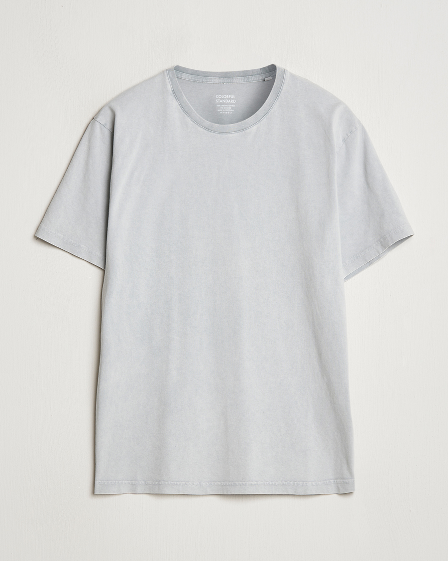 Herre | T-Shirts | Colorful Standard | Classic Organic T-Shirt Faded Grey
