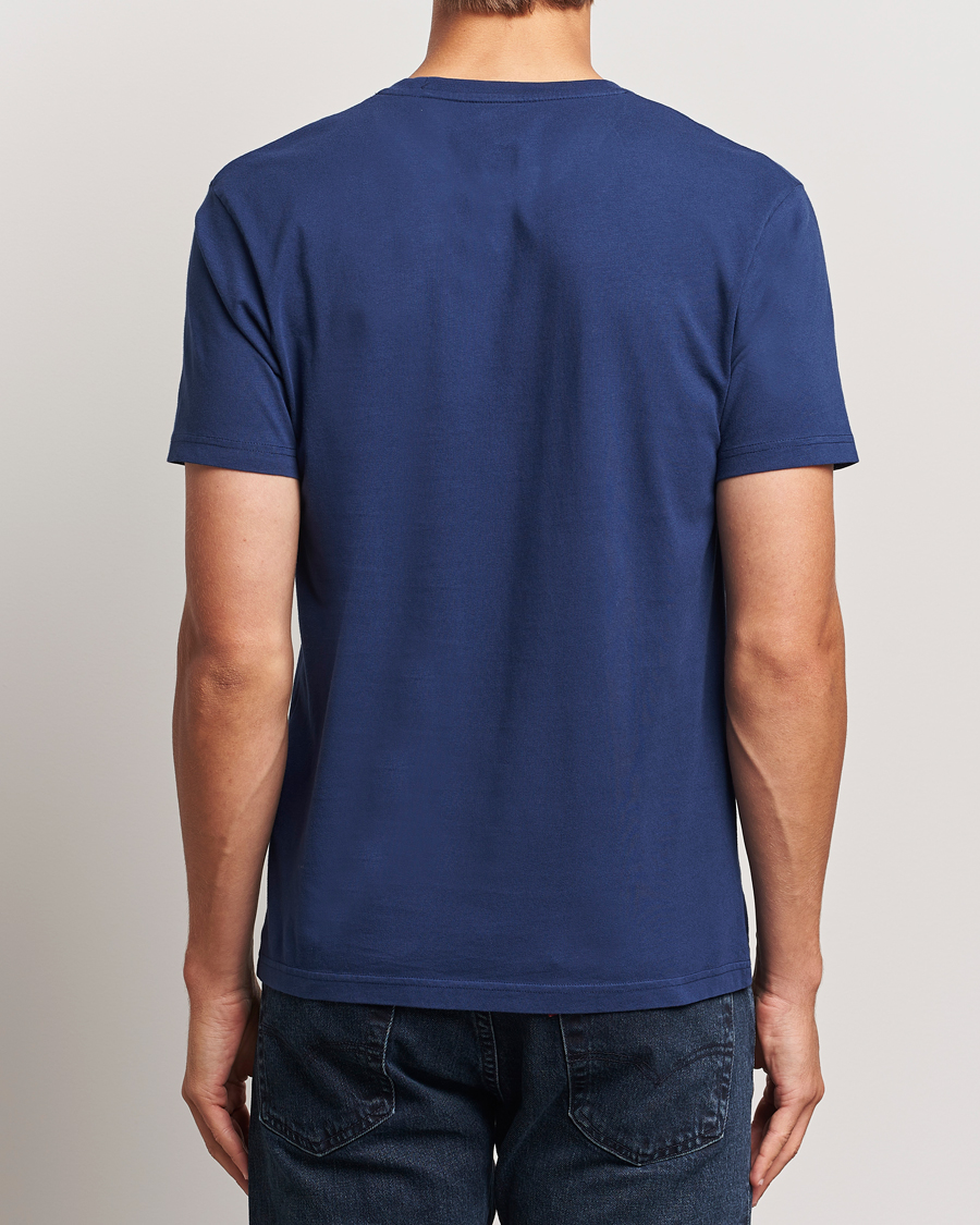 Herre | T-Shirts | Colorful Standard | Classic Organic T-Shirt Marine Blue