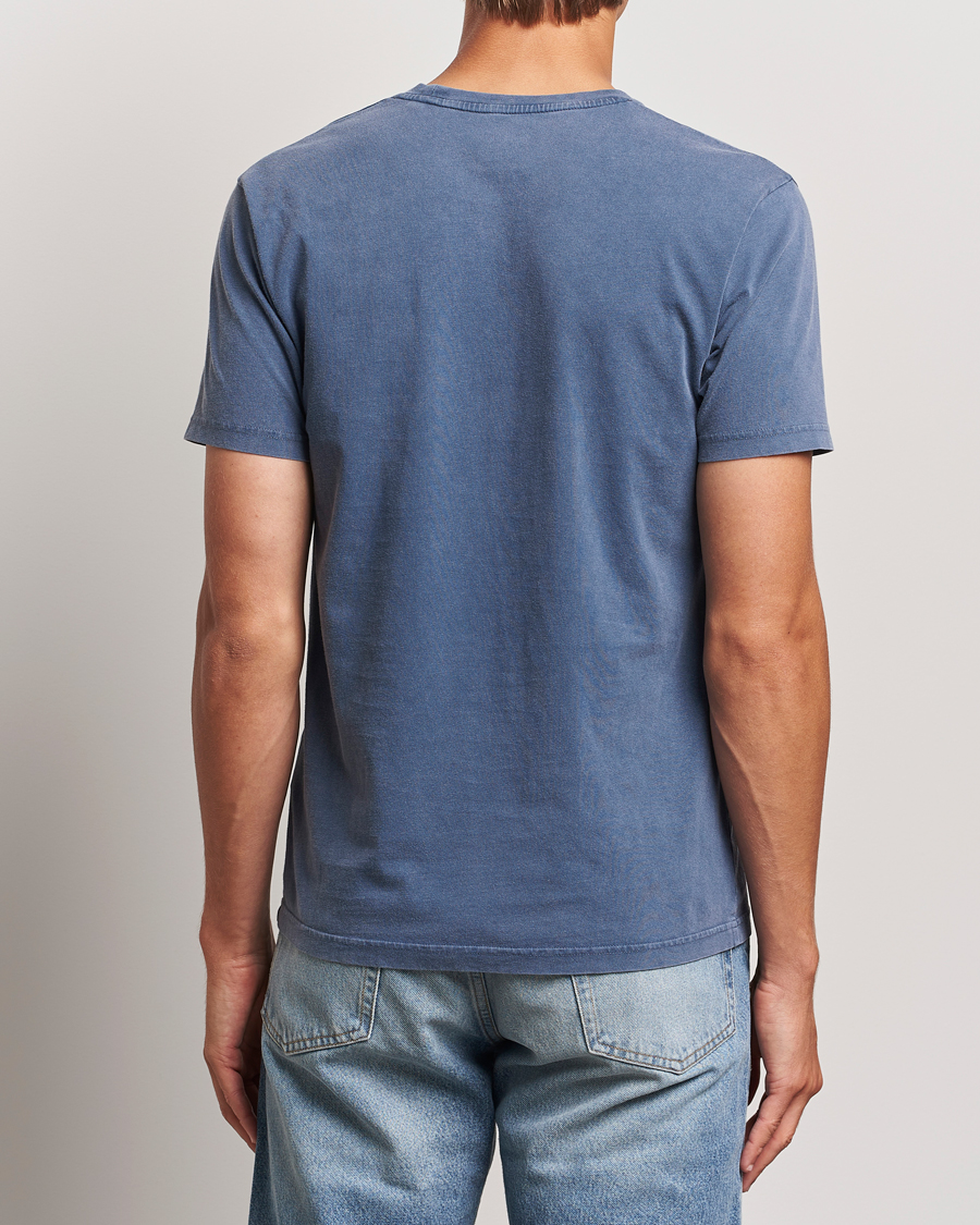 Herre | T-Shirts | Colorful Standard | Classic Organic T-Shirt Neptune Blue
