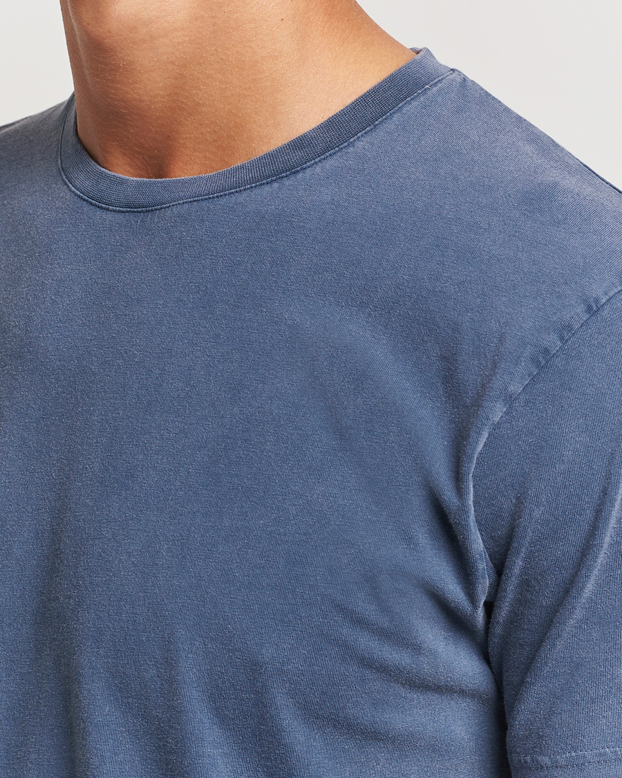 Herre | T-Shirts | Colorful Standard | Classic Organic T-Shirt Neptune Blue