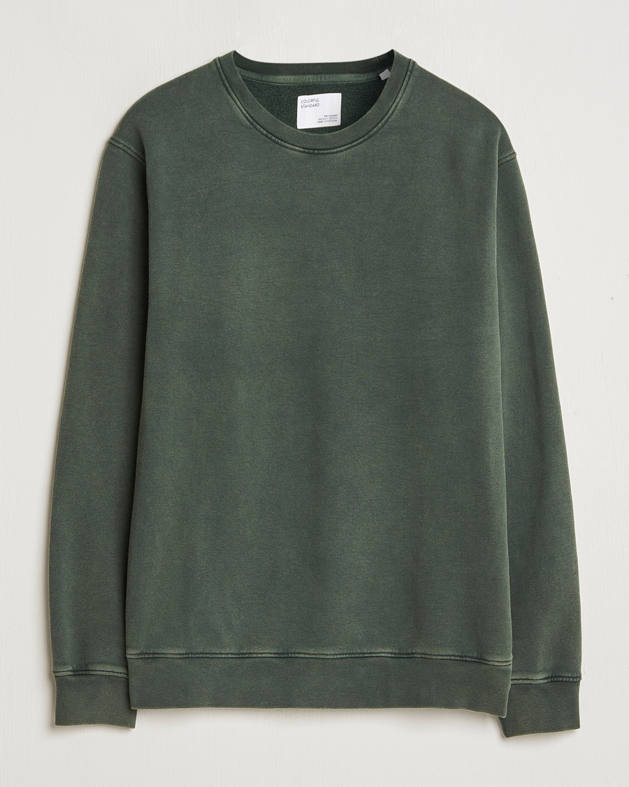 Herre | Gensere | Colorful Standard | Classic Organic Crew Neck Sweat Midnight Forest