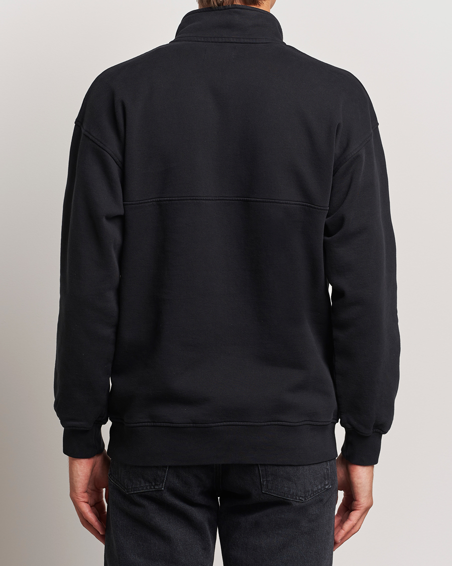 Herre | Gensere | Colorful Standard | Classic Organic Half-Zip Deep Black