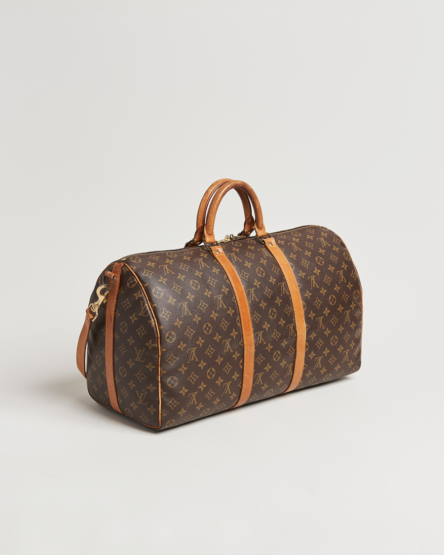 Herre | Louis Vuitton Pre-Owned Keepall Bandoulière 50 Monogram | Louis Vuitton Pre-Owned | Keepall Bandoulière 50 Monogram