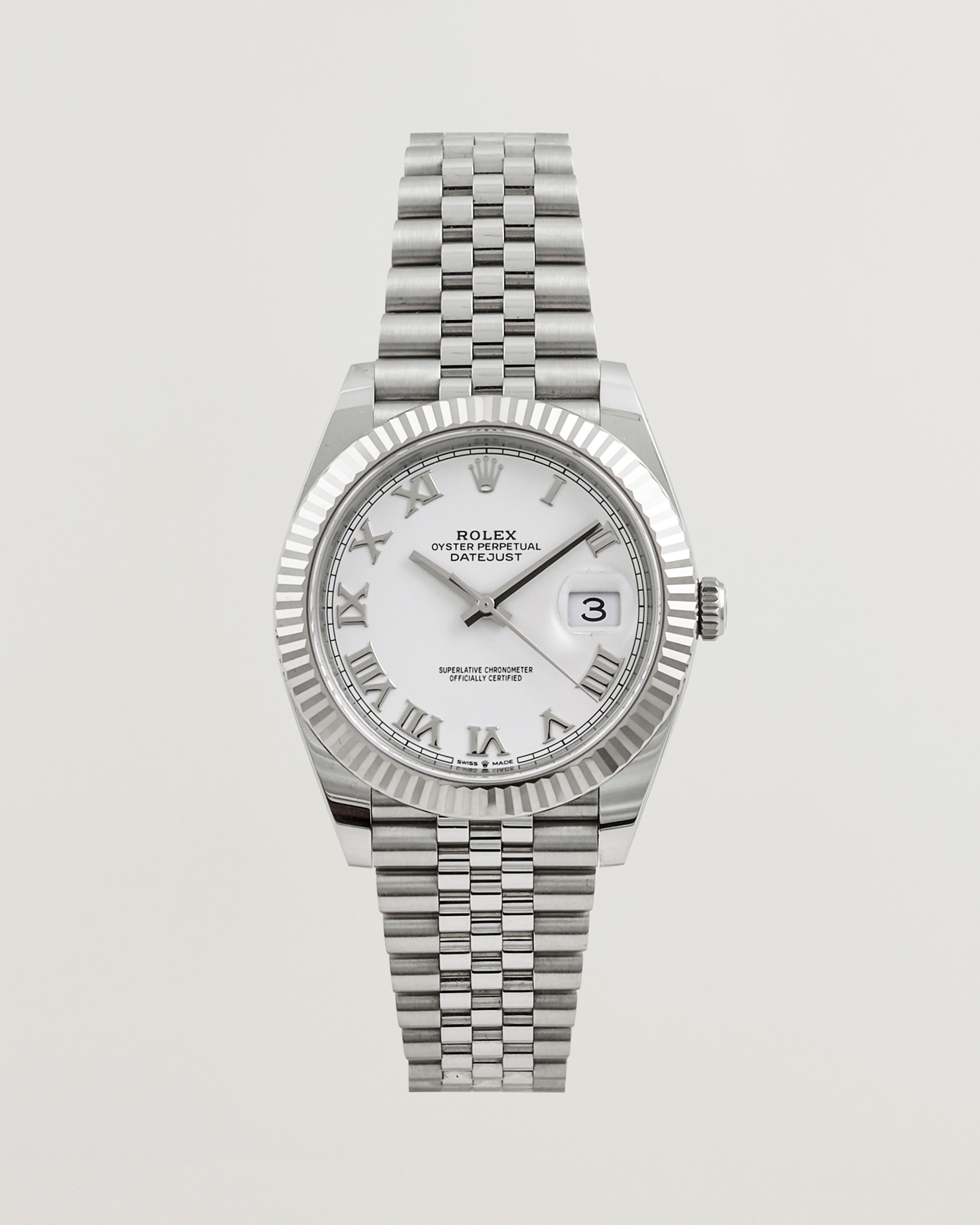 Herre | Rolex Pre-Owned Datejust 41 126334 Silver | Rolex Pre-Owned | Datejust 41 126334 Silver