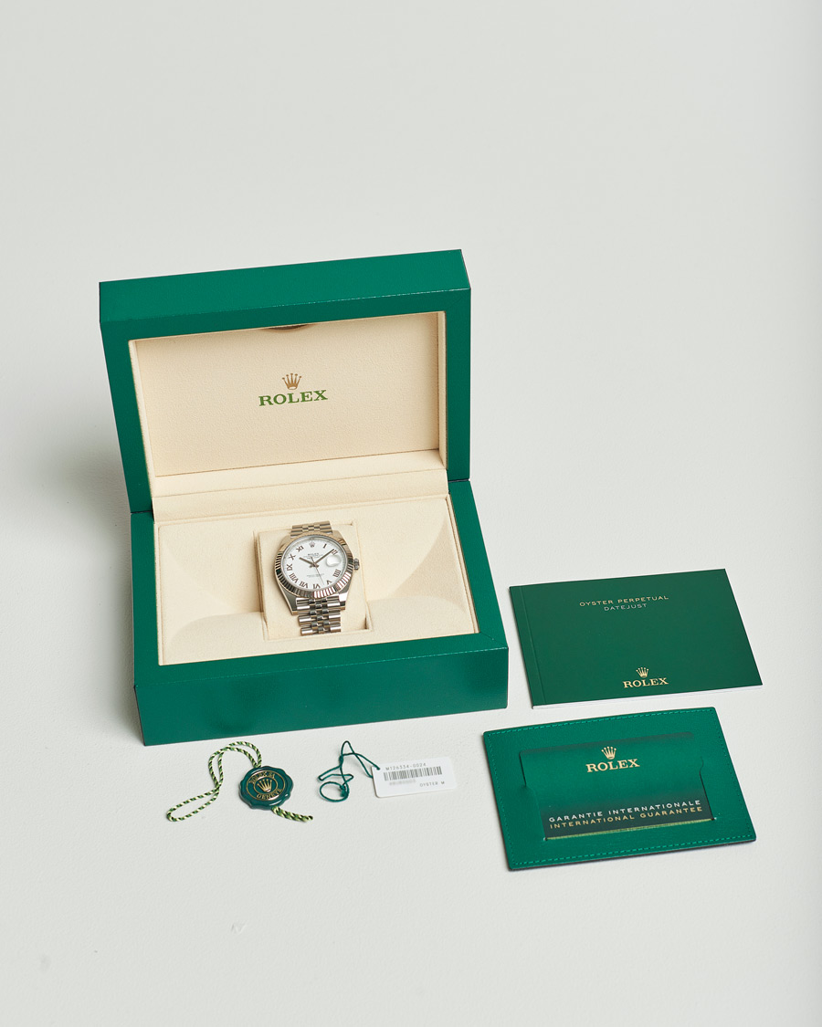 Herre | Rolex Pre-Owned Datejust 41 126334 Silver | Rolex Pre-Owned | Datejust 41 126334 Silver