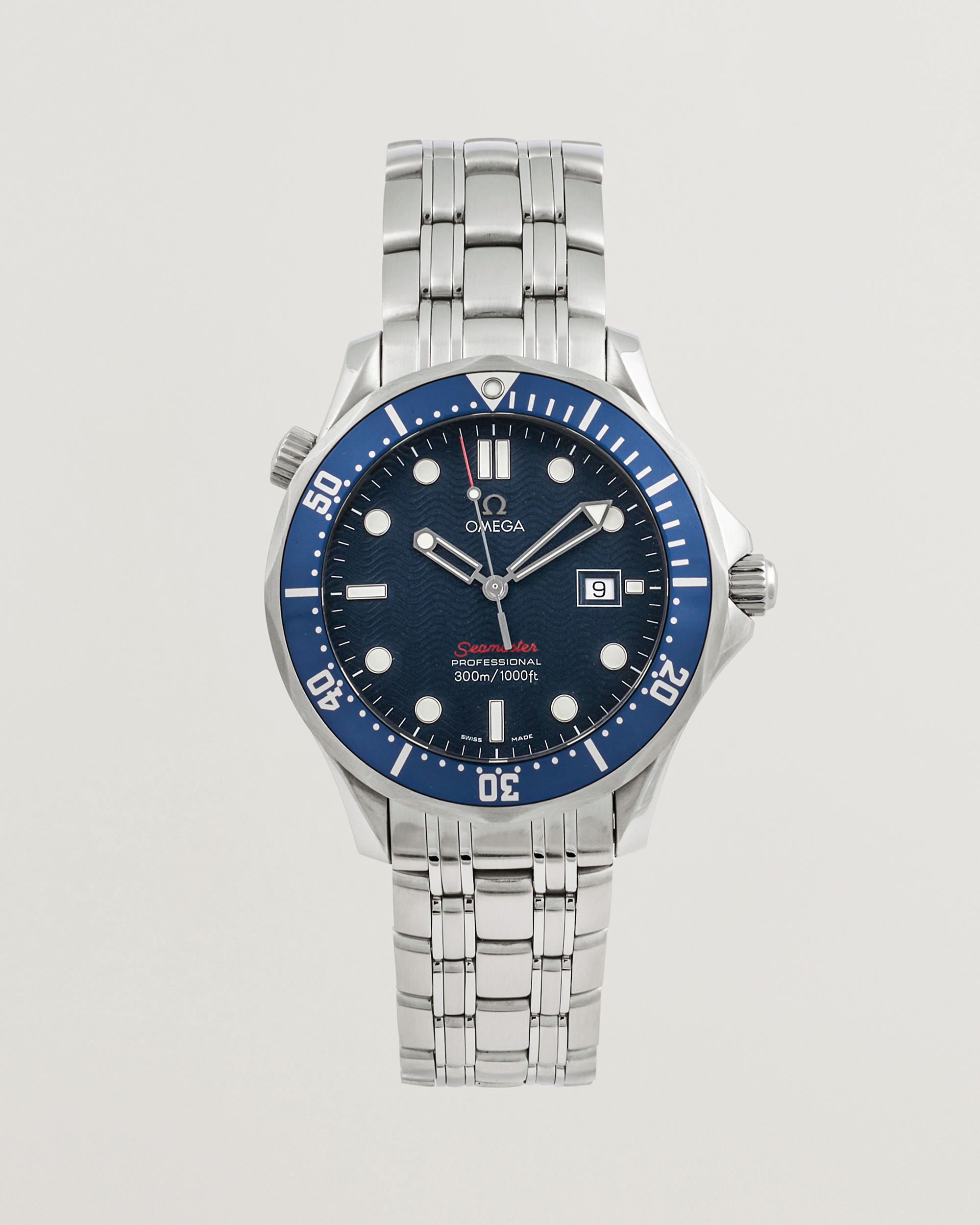 Herre | Omega Pre-Owned Seamaster 300M 2111.80 Silver | Omega Pre-Owned | Seamaster 300M 2111.80 Silver