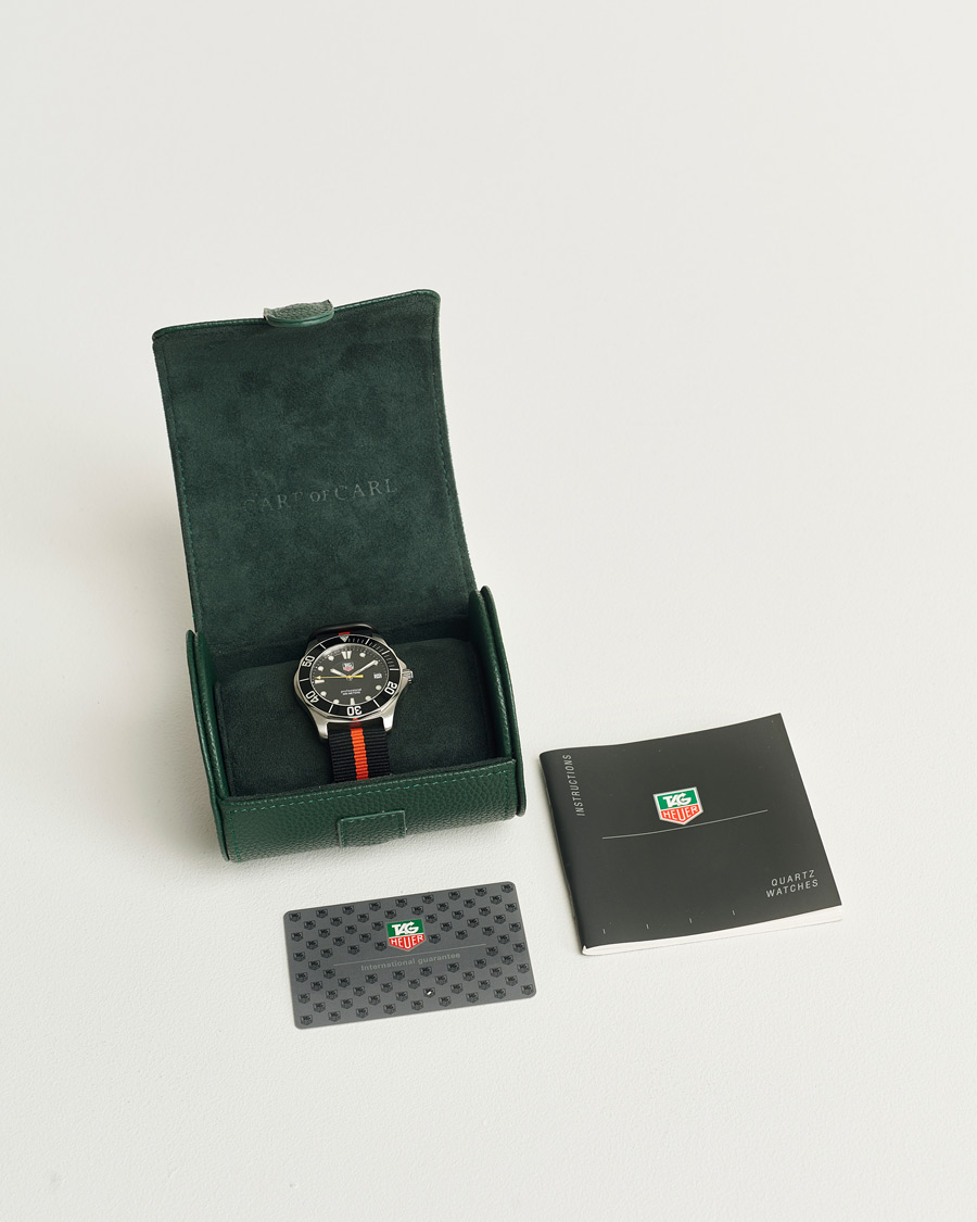Herre | Tag Heuer Pre-Owned Aquaracer WAB1110 Silver | Tag Heuer Pre-Owned | Aquaracer WAB1110 Silver