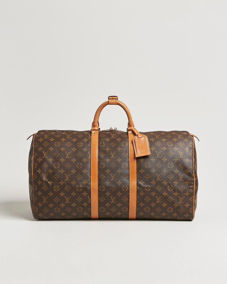Herre | Louis Vuitton Pre-Owned Keepall 55 Bag Monogram | Louis Vuitton Pre-Owned | Keepall 55 Bag Monogram