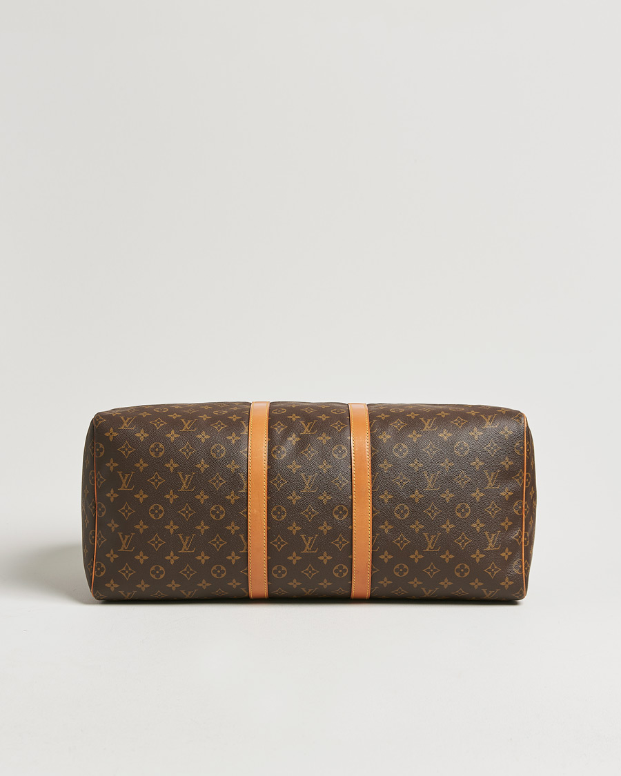 Herre | Louis Vuitton Pre-Owned Keepall 55 Bag Monogram | Louis Vuitton Pre-Owned | Keepall 55 Bag Monogram