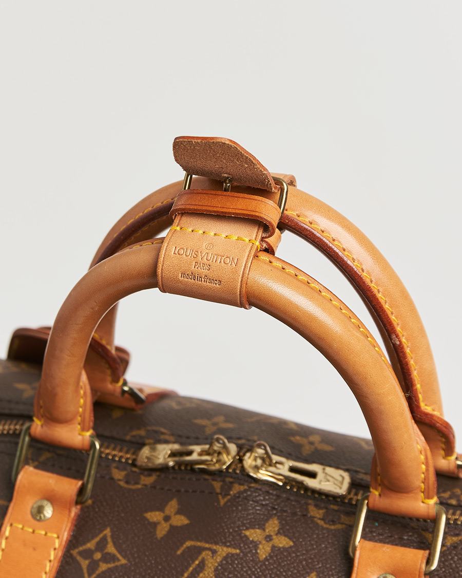 Herre | Louis Vuitton Pre-Owned Keepall 55 Bag Monogram | Louis Vuitton Pre-Owned | Keepall 55 Bag Monogram