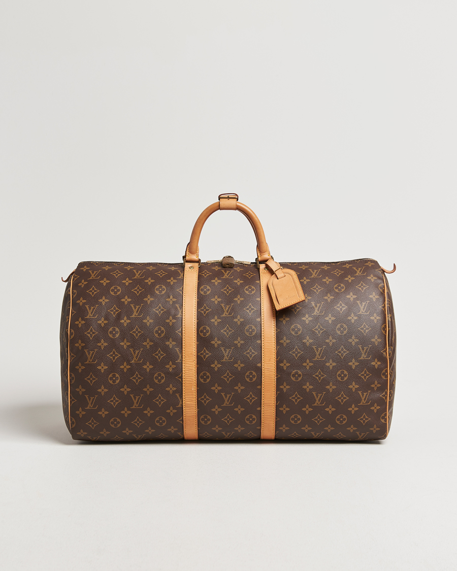 Herre | Louis Vuitton Pre-Owned Keepall 55 Bag Monogram | Louis Vuitton Pre-Owned | Keepall 55 Bag Monogram