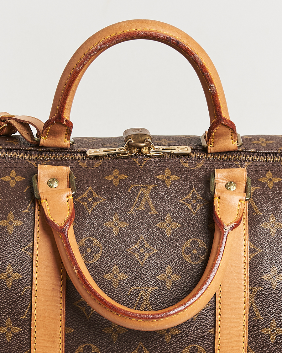 Herre | Louis Vuitton Pre-Owned Keepall 55 Bag Monogram | Louis Vuitton Pre-Owned | Keepall 55 Bag Monogram