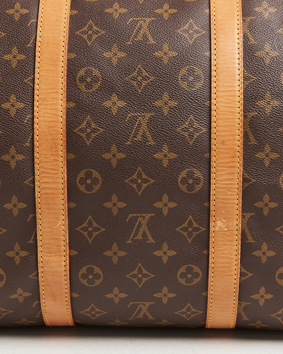 Herre | Louis Vuitton Pre-Owned Keepall 55 Bag Monogram | Louis Vuitton Pre-Owned | Keepall 55 Bag Monogram
