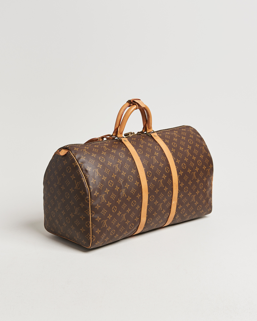 Herre | Louis Vuitton Pre-Owned Keepall 55 Bag Monogram | Louis Vuitton Pre-Owned | Keepall 55 Bag Monogram