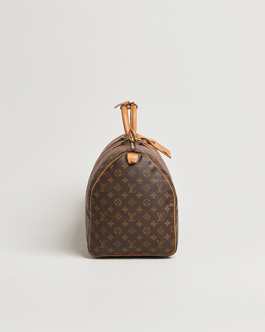 Herre | Louis Vuitton Pre-Owned Keepall 55 Bag Monogram | Louis Vuitton Pre-Owned | Keepall 55 Bag Monogram