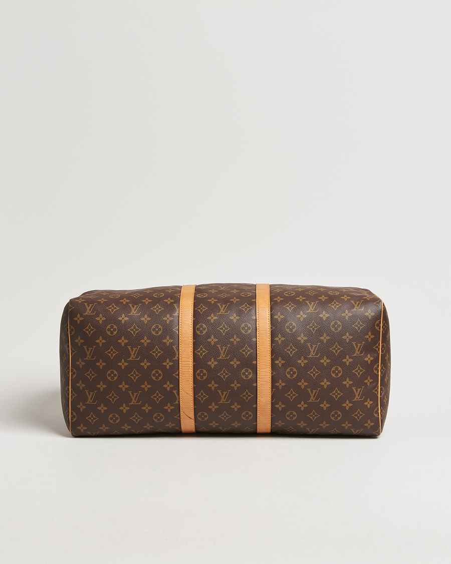 Herre | Louis Vuitton Pre-Owned Keepall 55 Bag Monogram | Louis Vuitton Pre-Owned | Keepall 55 Bag Monogram