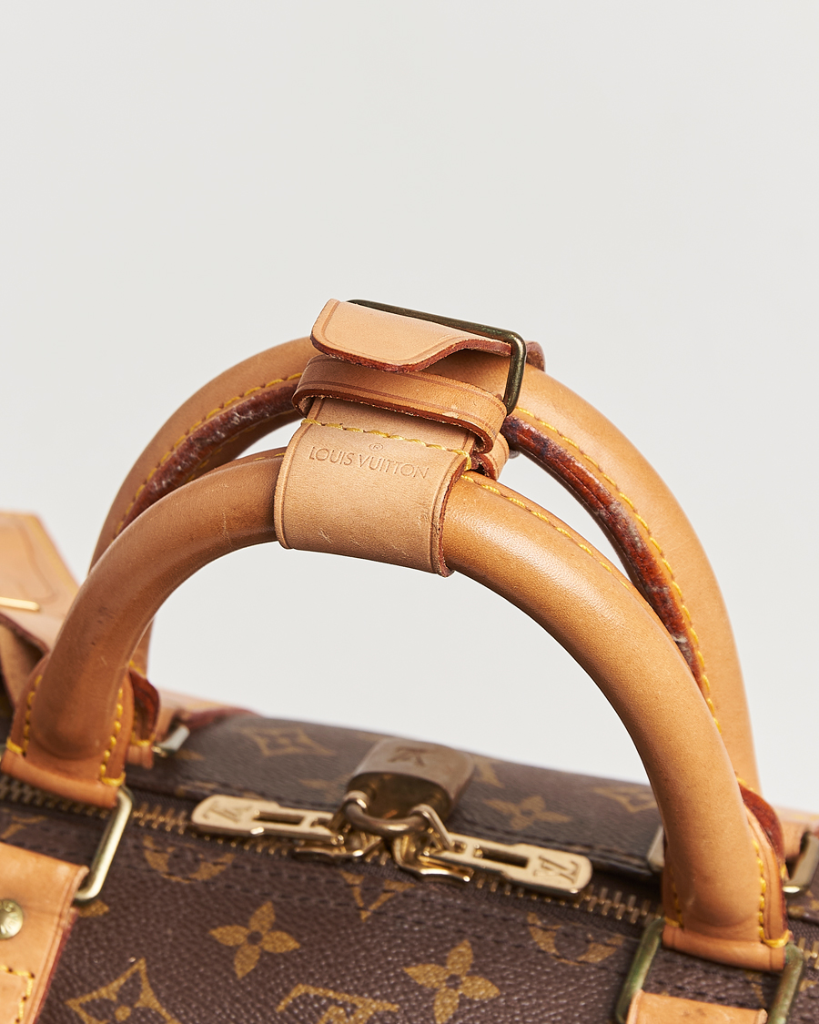 Herre | Louis Vuitton Pre-Owned Keepall 55 Bag Monogram | Louis Vuitton Pre-Owned | Keepall 55 Bag Monogram