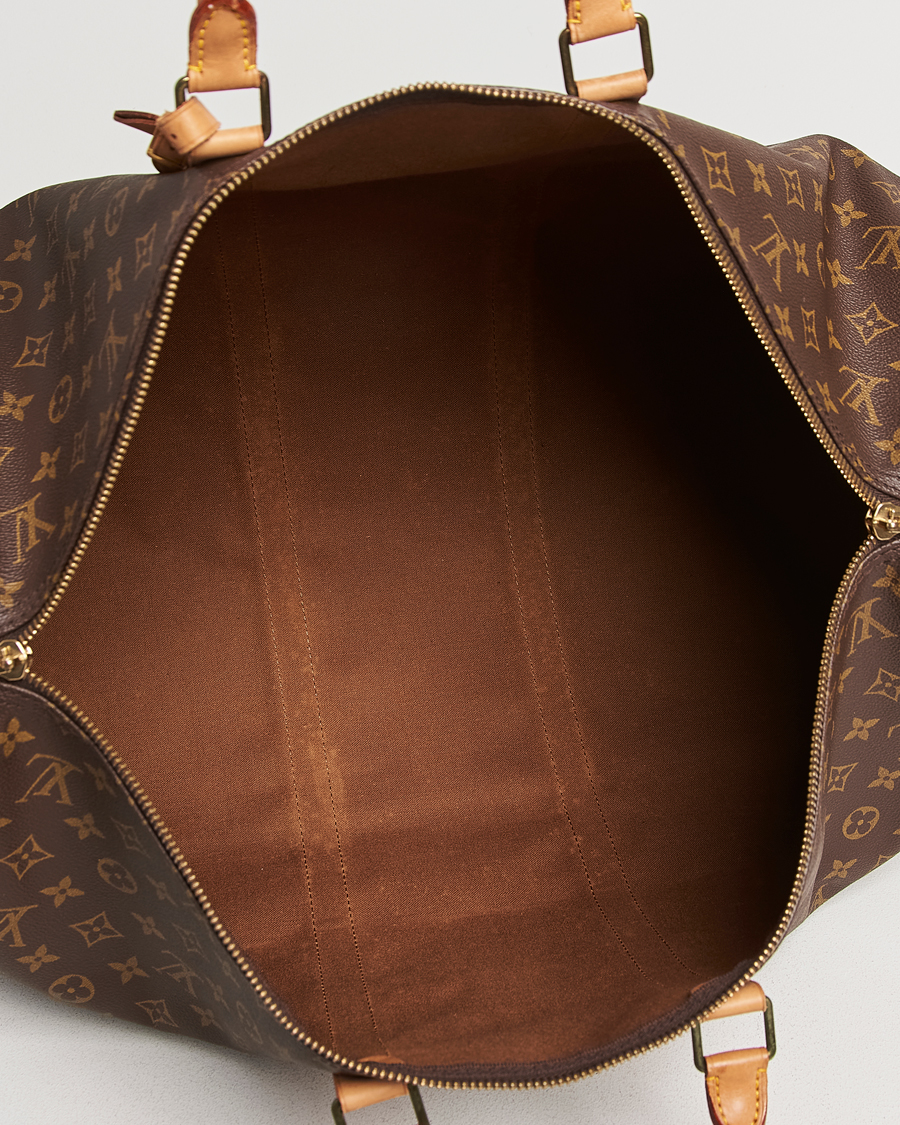 Herre | Louis Vuitton Pre-Owned Keepall 55 Bag Monogram | Louis Vuitton Pre-Owned | Keepall 55 Bag Monogram