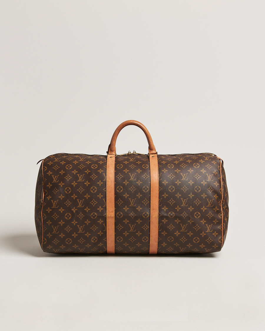 Herre | Pre-Owned & Vintage Bags | Louis Vuitton Pre-Owned | Keepall 55 Bag Monogram
