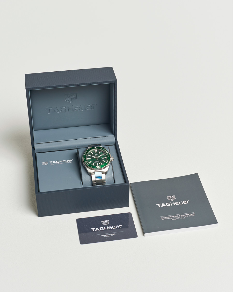 Herre | Tag Heuer Pre-Owned Aquaracer 300M Caliber 5 Silver | Tag Heuer Pre-Owned | Aquaracer 300M Caliber 5 Silver