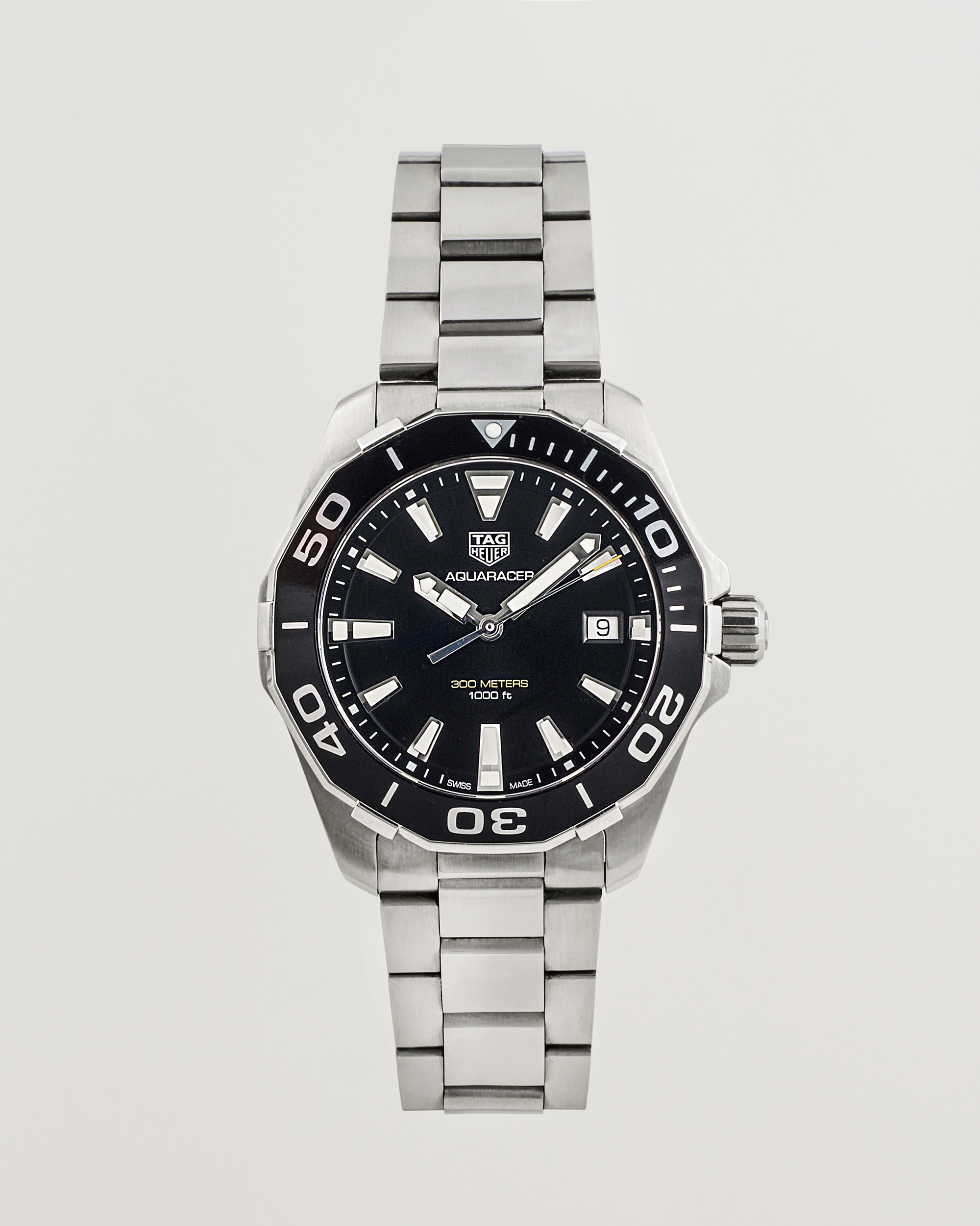 Herre | Tag Heuer Pre-Owned Aquaracer 300M Silver | Tag Heuer Pre-Owned | Aquaracer 300M Silver