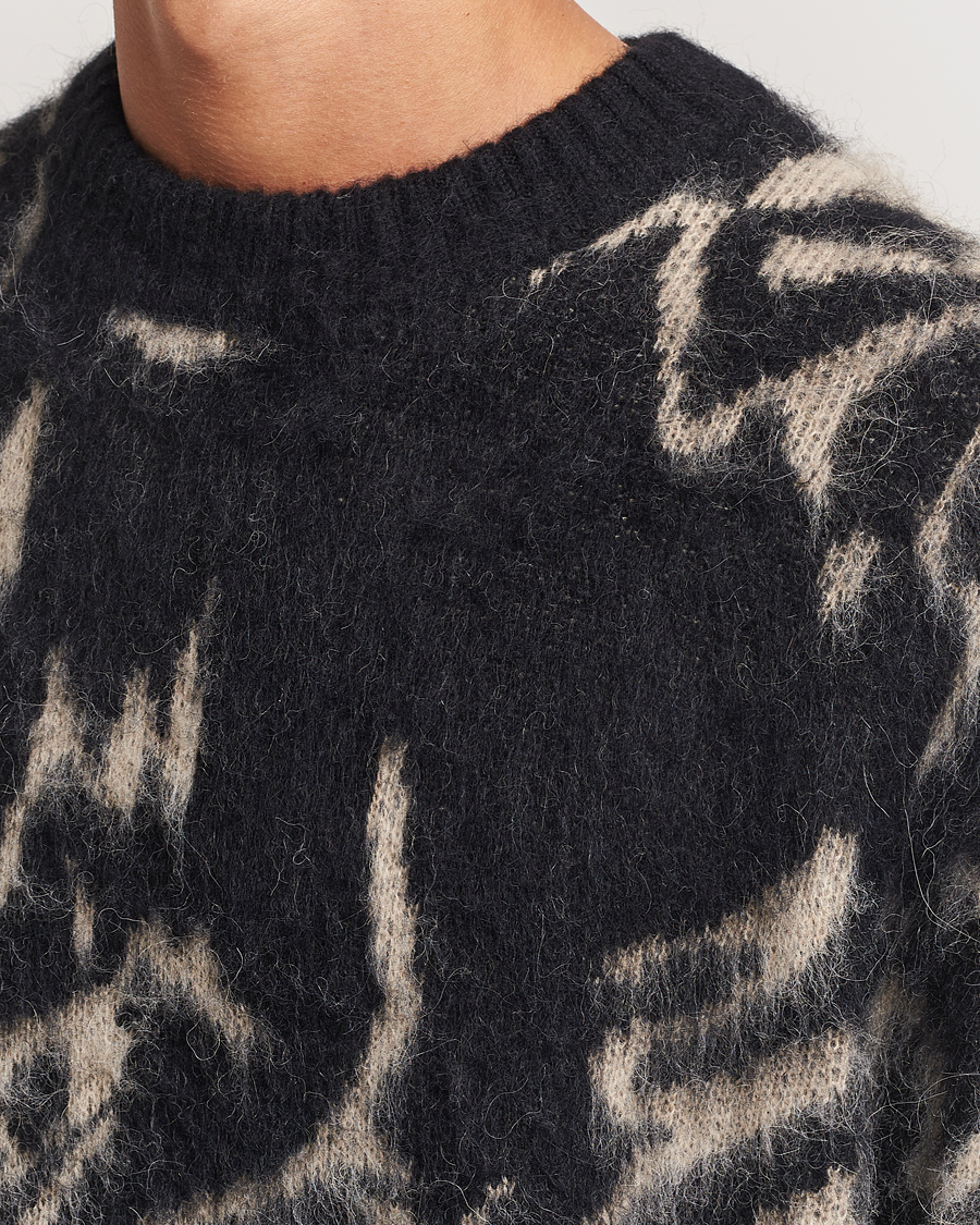 Herre | Gensere | J.Lindeberg | Falkor Jacquard Knit Sweater Black