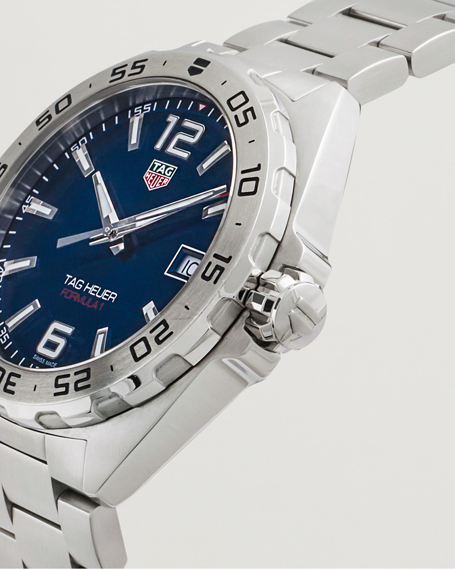 Herre | Tag Heuer Pre-Owned Formula 1 WAZ1118 Silver | Tag Heuer Pre-Owned | Formula 1 WAZ1118 Silver