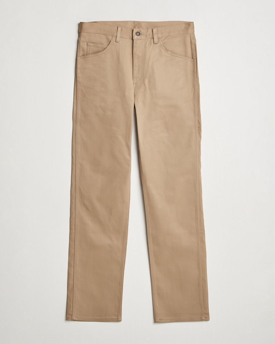 Herre | Bukser | Kamakura Shirts | Take Ivy 5-Pocket Pants Khaki