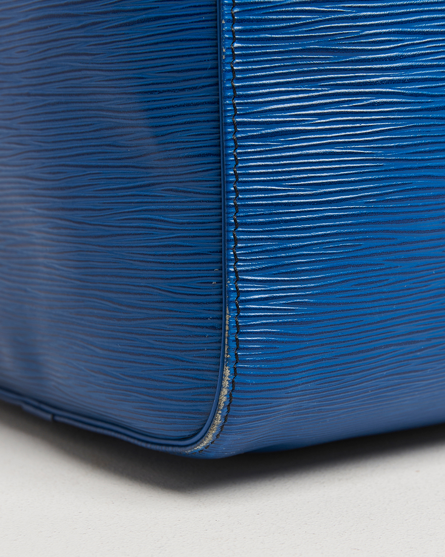 Herre | Louis Vuitton Pre-Owned Keepall 50 Epi Leather Travel Bag Blue  | Louis Vuitton Pre-Owned | Keepall 50 Epi Leather Travel Bag Blue 