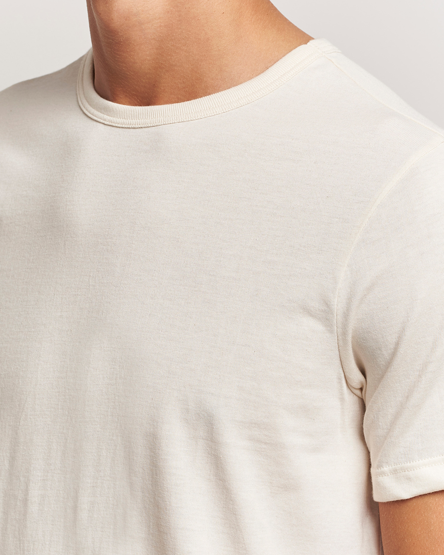 Herre | T-Shirts | Merz b. Schwanen | 1950s Classic Loopwheeled Nature