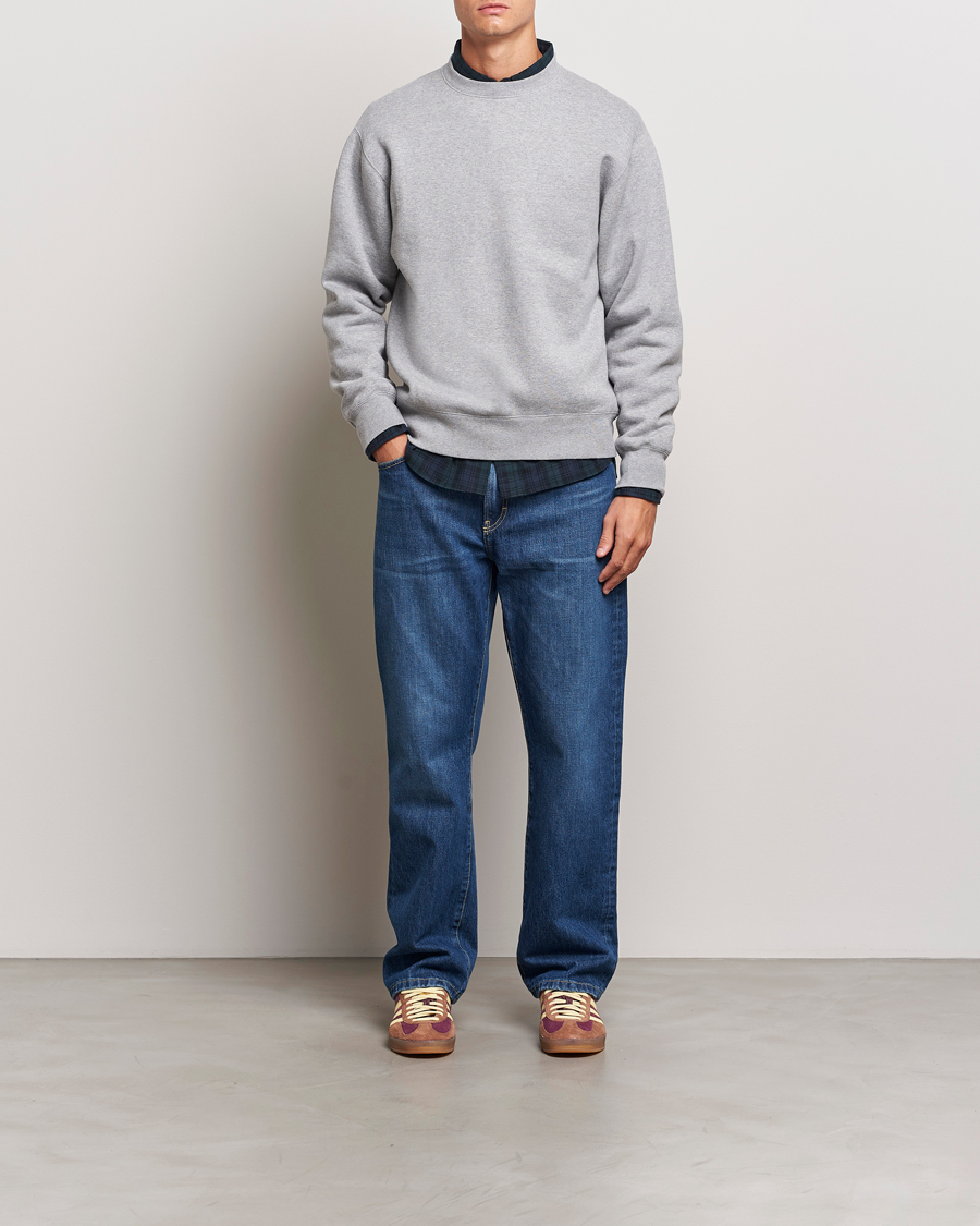 Herre | Gensere | BEAMS PLUS | Japanese Cotton Sweatshirt Grey