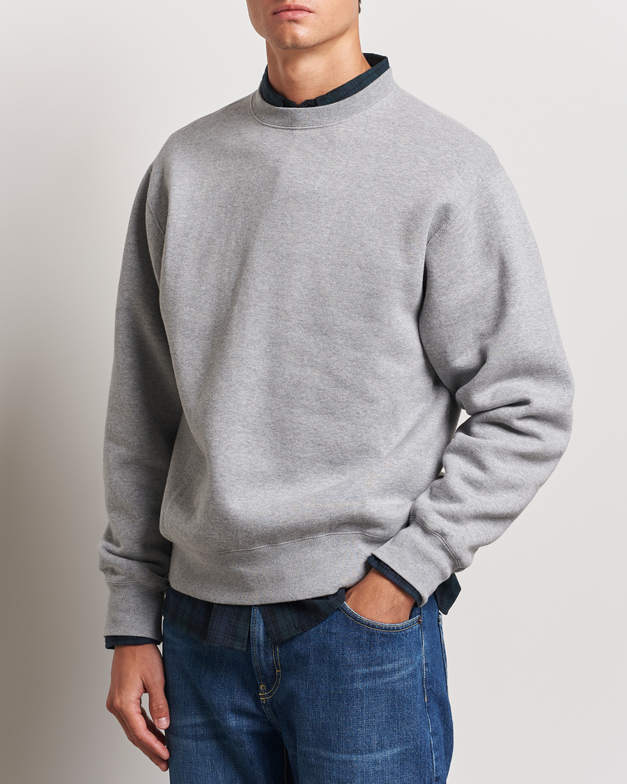 Herre | Gensere | BEAMS PLUS | Japanese Cotton Sweatshirt Grey