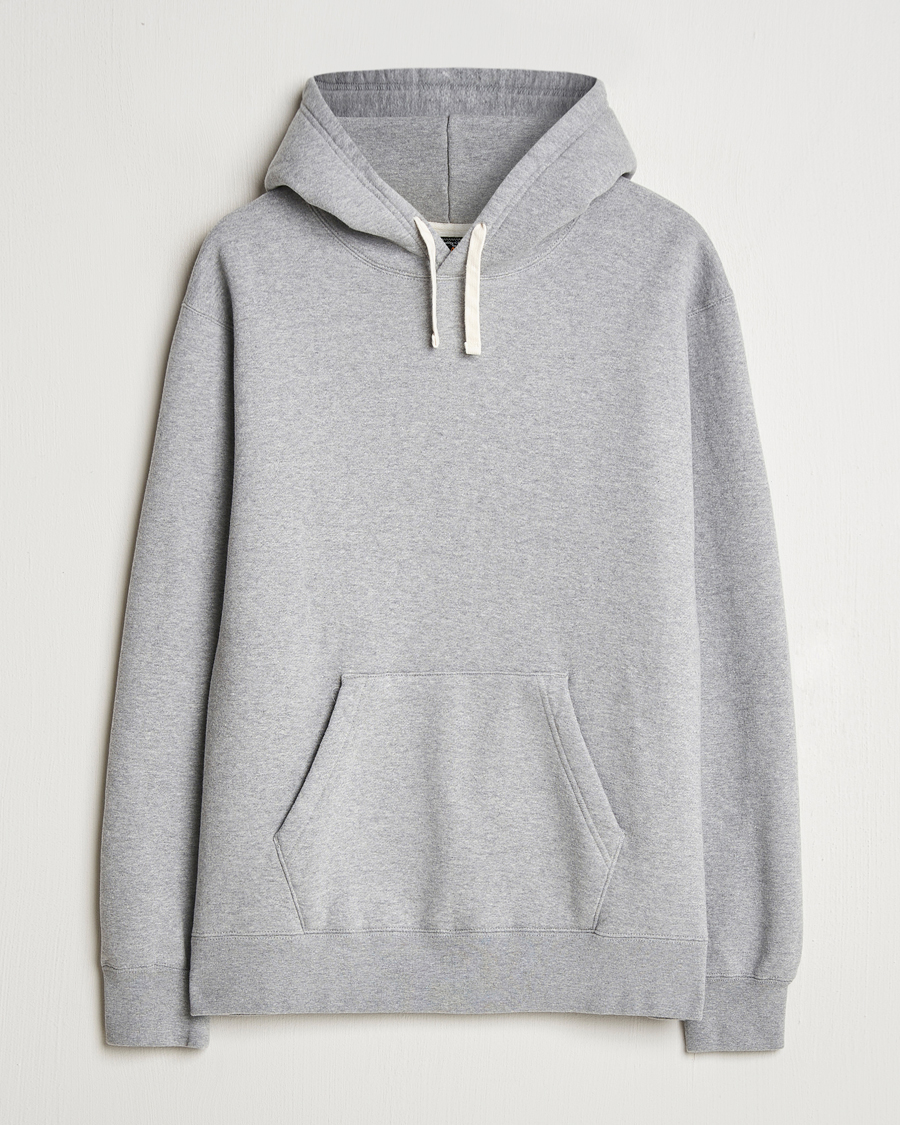 Herre | Gensere | BEAMS PLUS | Japanese Cotton Hoodie Grey