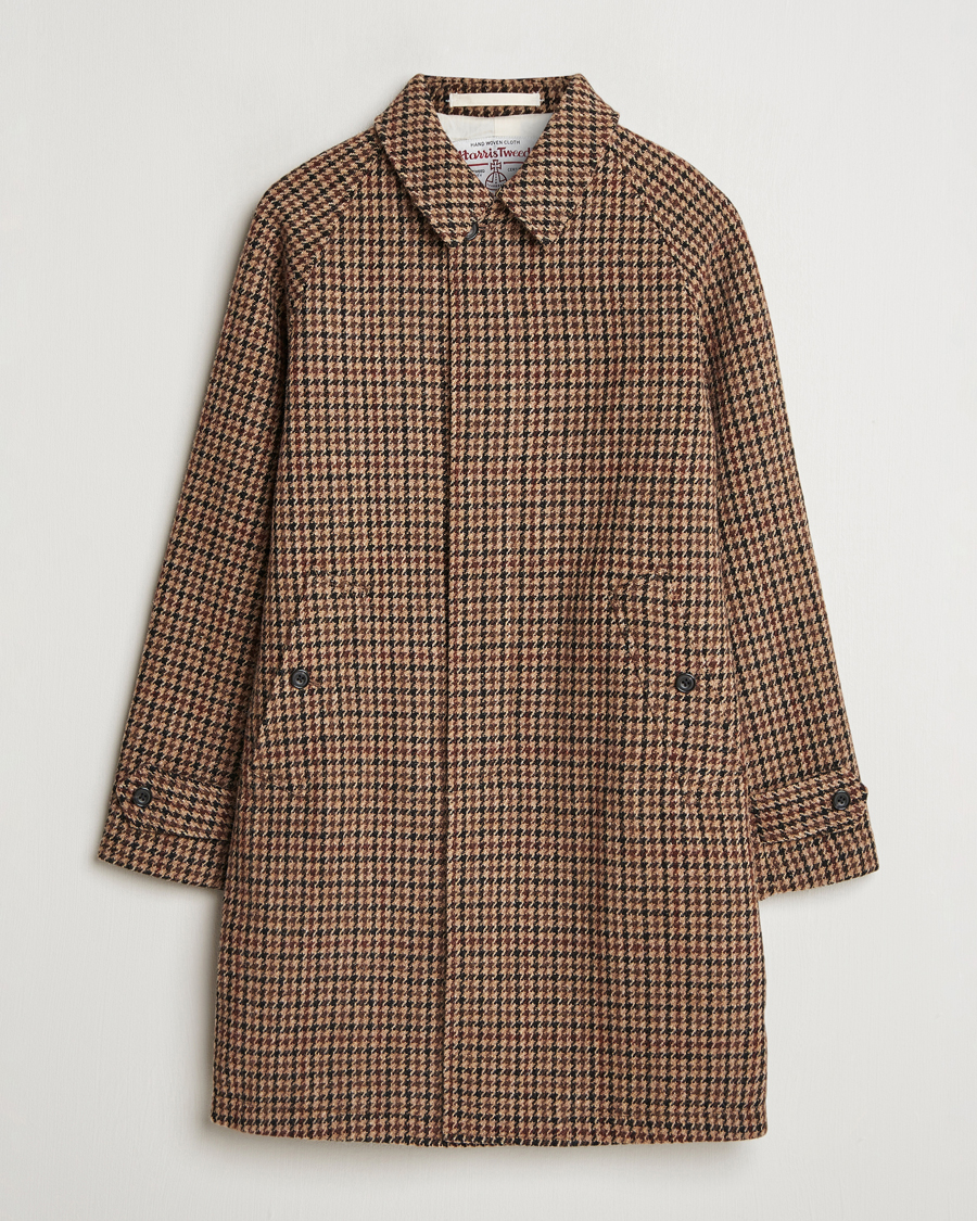 Herre | Jakker | BEAMS PLUS | Balmacaan Tweed Coat Gun Club Check